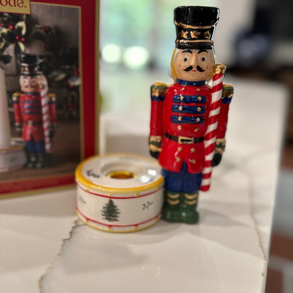 Spode Nutcracker Candle Holder